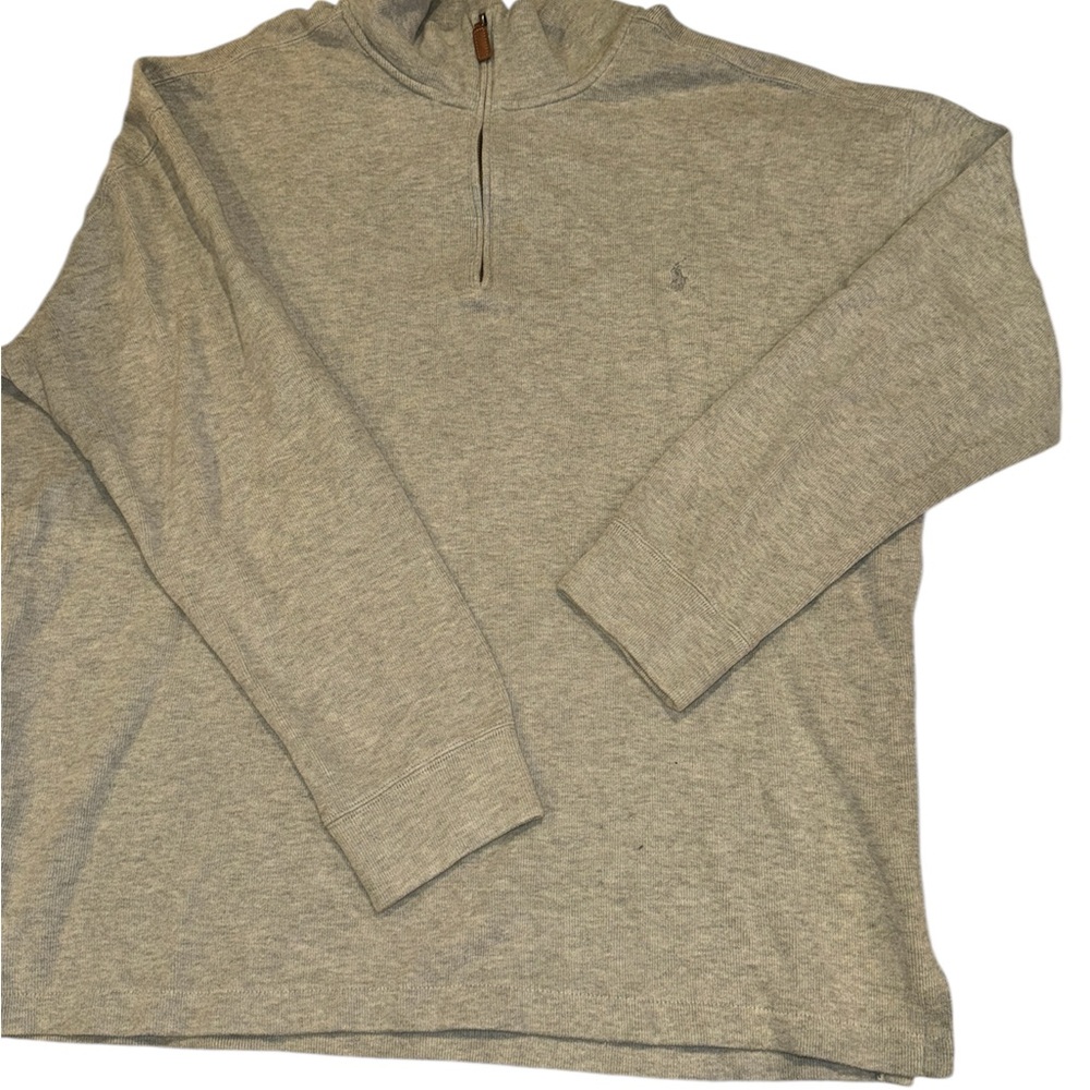 Men’s gray Ralph Lauren lightweight sweater size 4x tailored to fit 3x